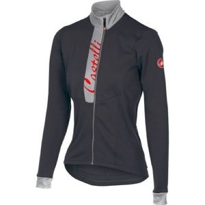 BNWT Castelli Women’s Sorriso Long Sleeve cycling Jersey in Anthracite Grey